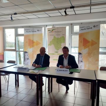 Signature du contrat PACT2 avec le Département de la Haute-Saône