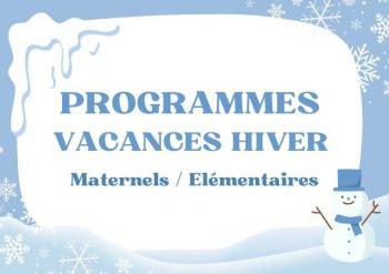 Programmes Vacances Hiver