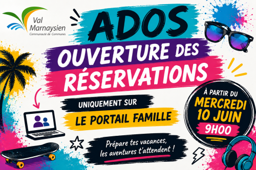 Programme ADOS Vacances ETE 2026