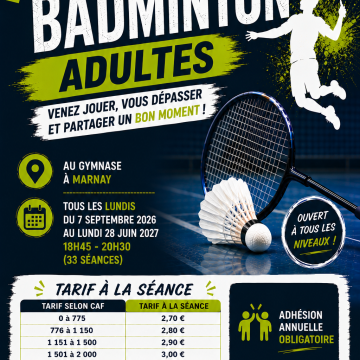 BADMINTON ADULTES