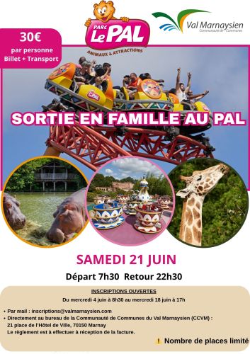 SORTIE FAMILLE LE PAL 