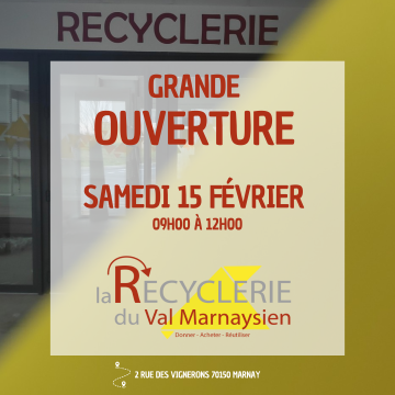 Ouverture de la Recyclerie