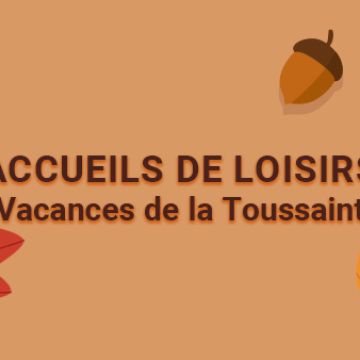 Programmes vacances de la Toussaint